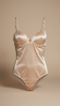 Satin Shapewear Bodysuit