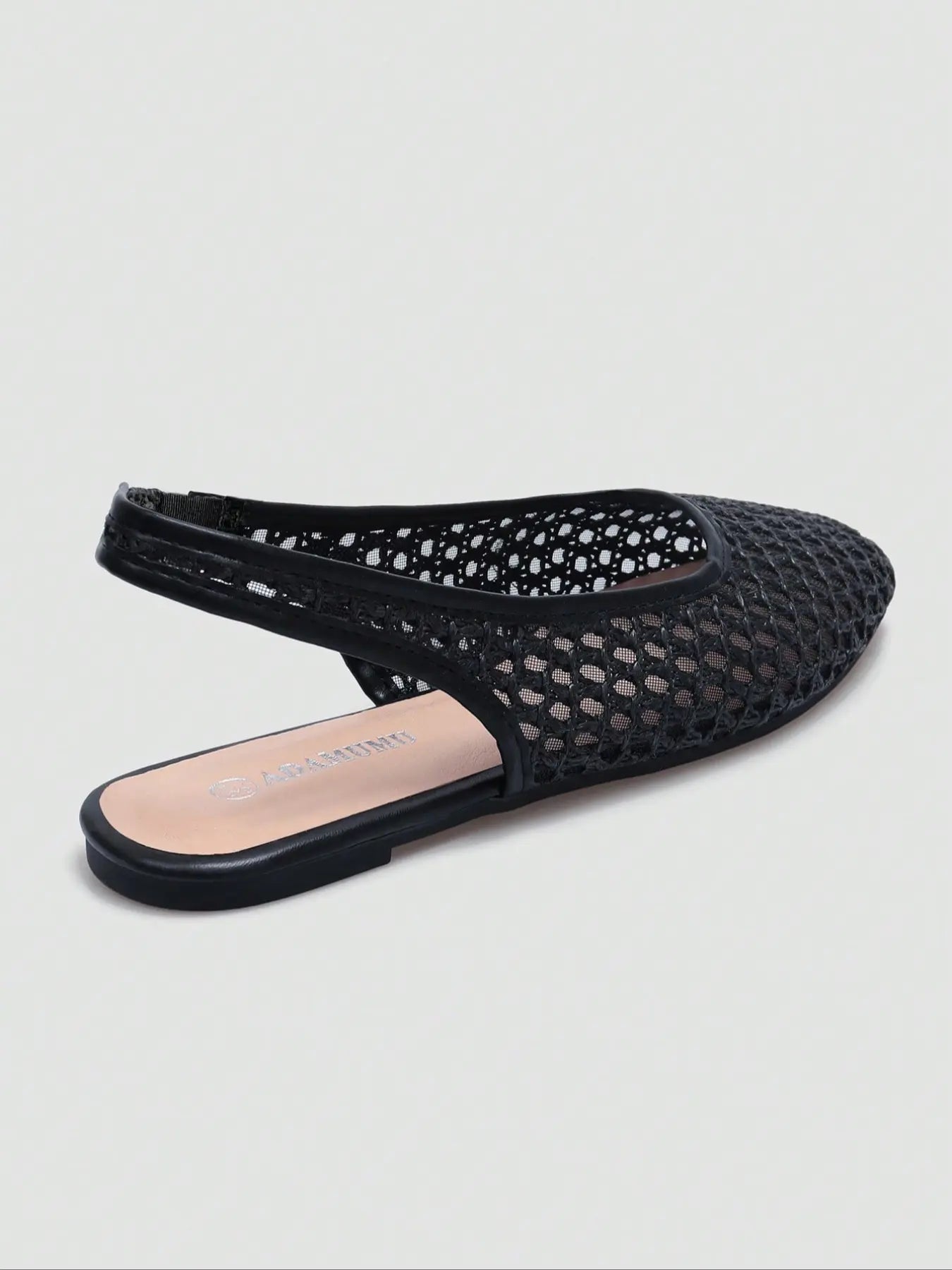 Women'S Woven Slingback Sandals, Elegant Casual Footwear for Commute and Daily Wear, Stylish Comfortable Shoes for Women, Summer Flats