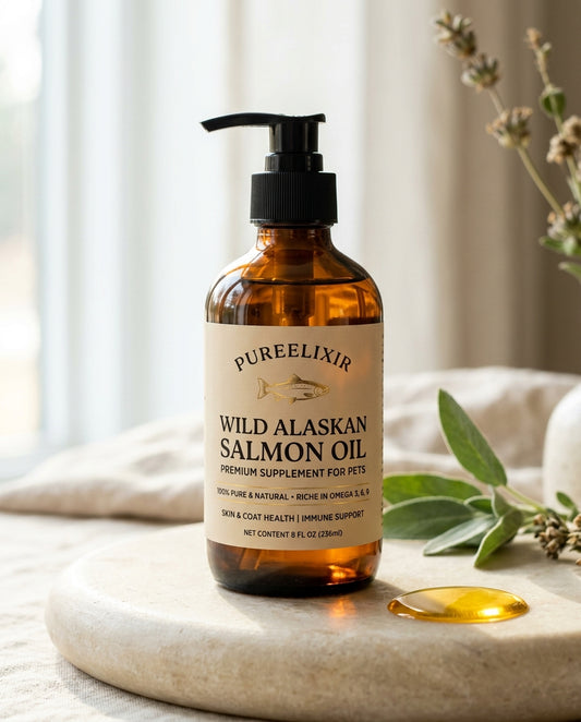 PureElixir™ Wild Alaskan Salmon & Hemp Joint & Coat Oil (250ml / 500ml)